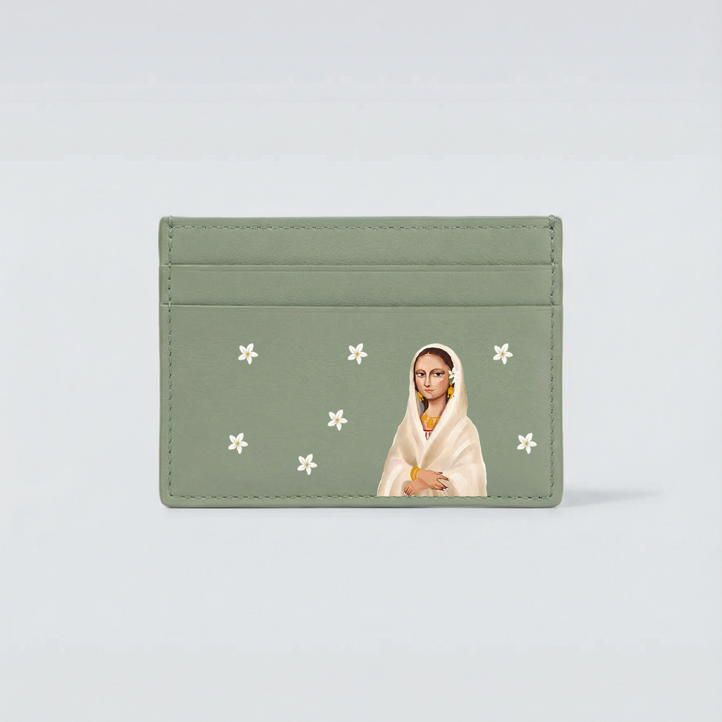 classic leather wallet - mona halima