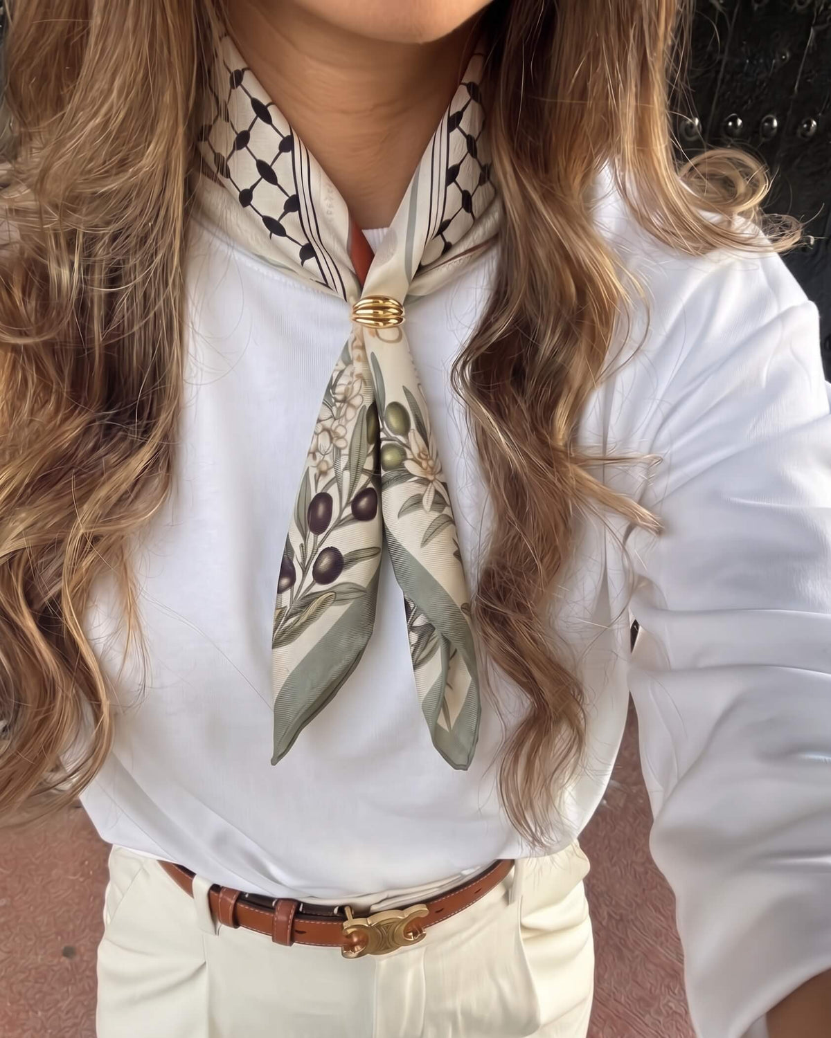 Heritage Silk Scarf | 21"x21"