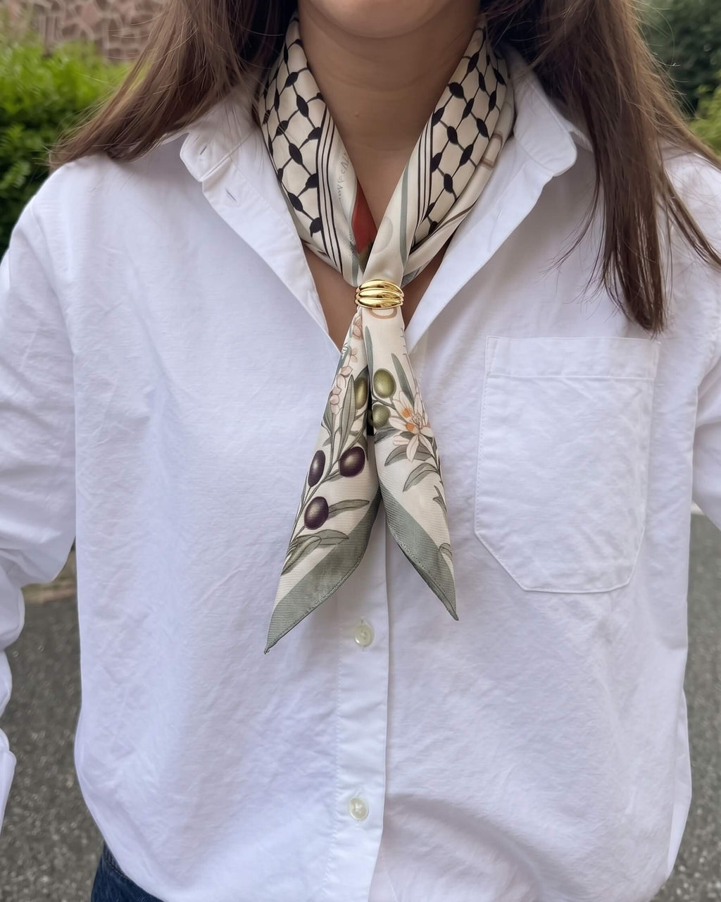 Heritage Silk Scarf | 21"x21"