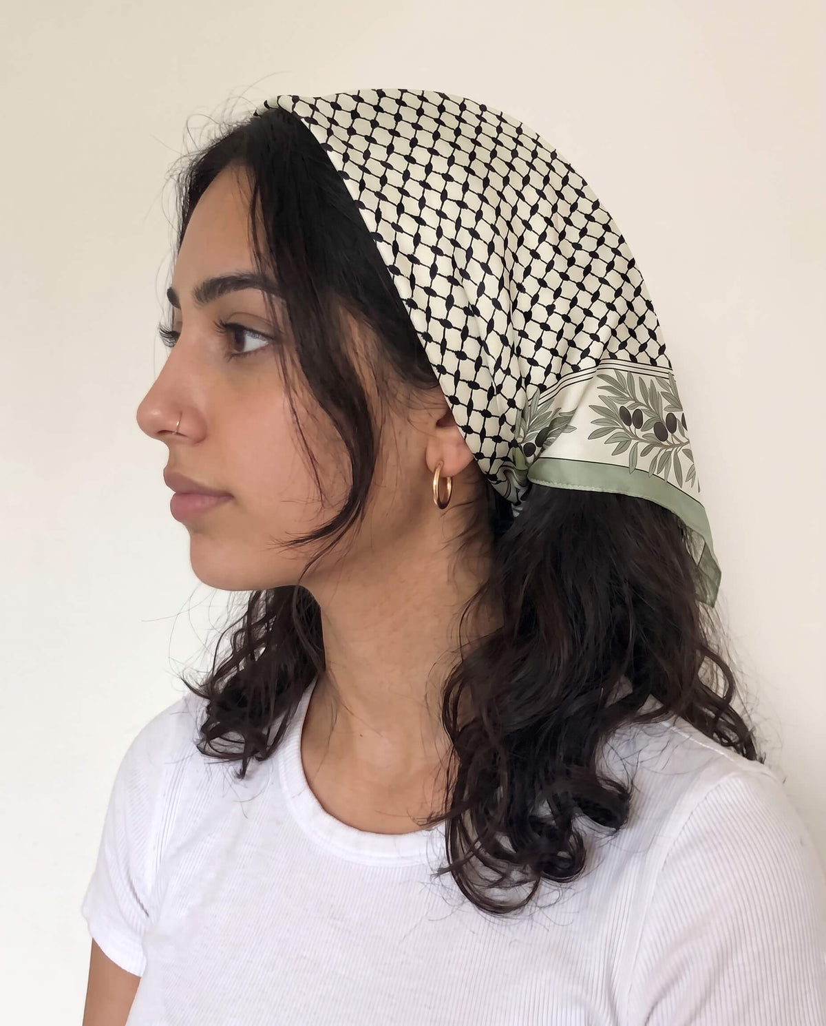 SALAM Silk Scarf | 21"x21"