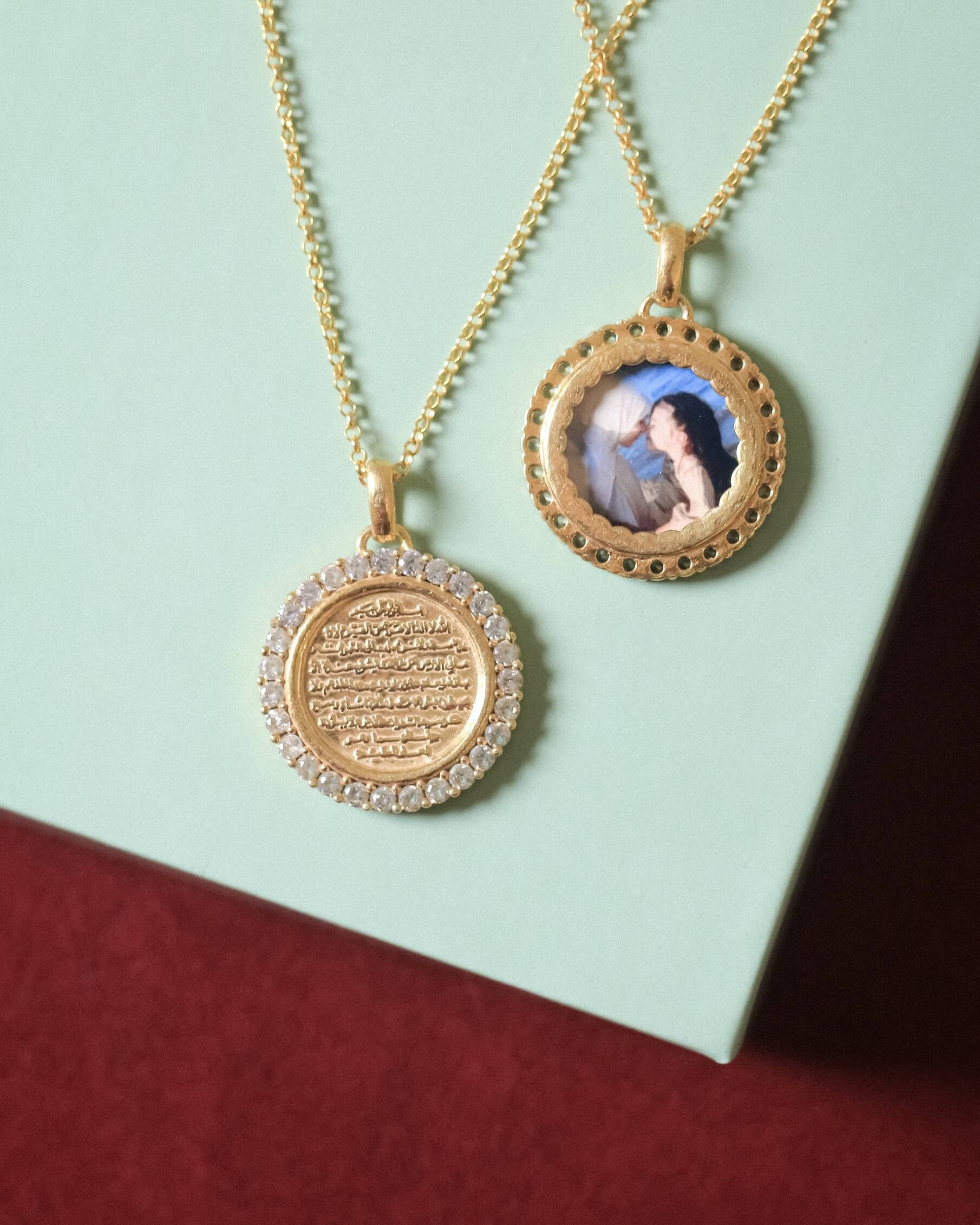 Ayatul Kursi Sterling Silver Half Locket