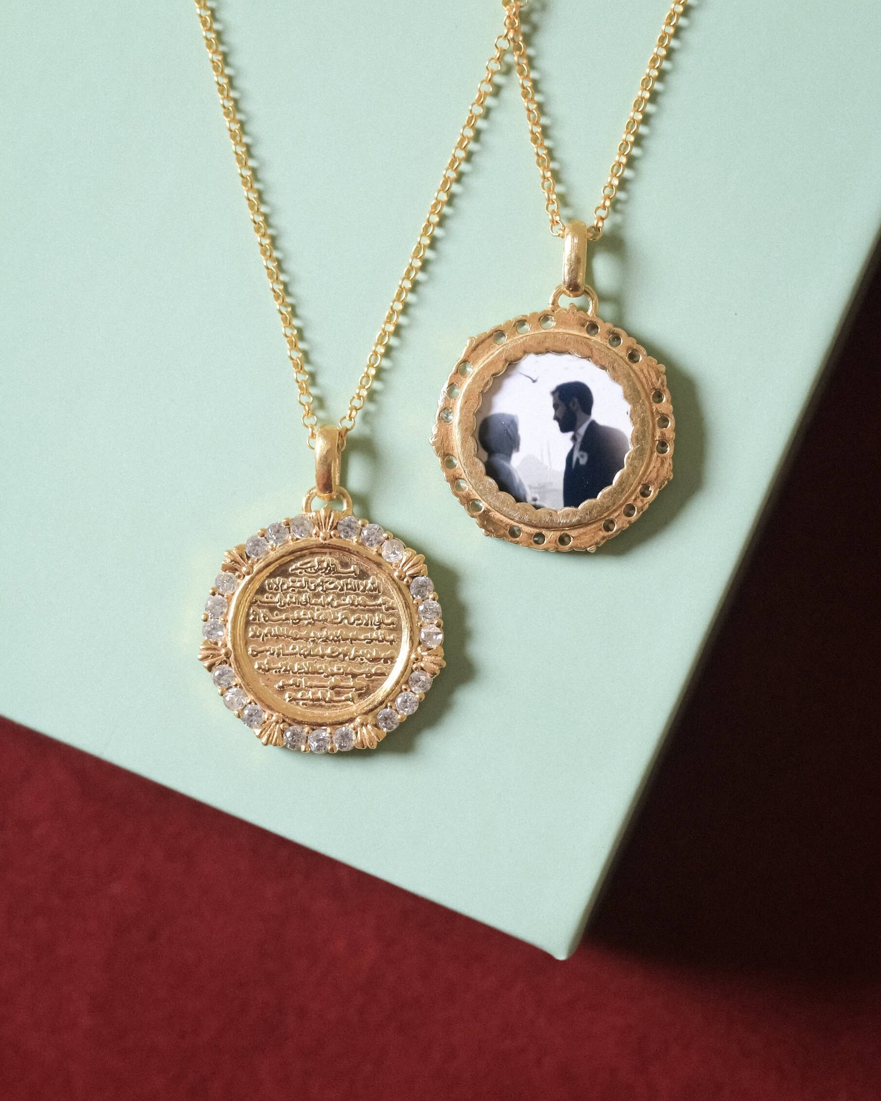 Ayatul Kursi Sterling Silver Half Locket