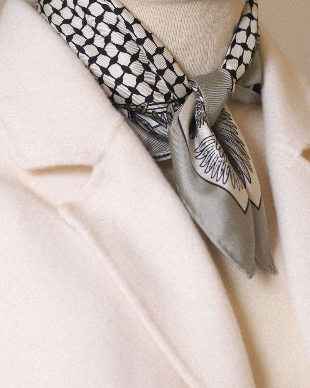 SALAM Silk Scarf | 21"x21"