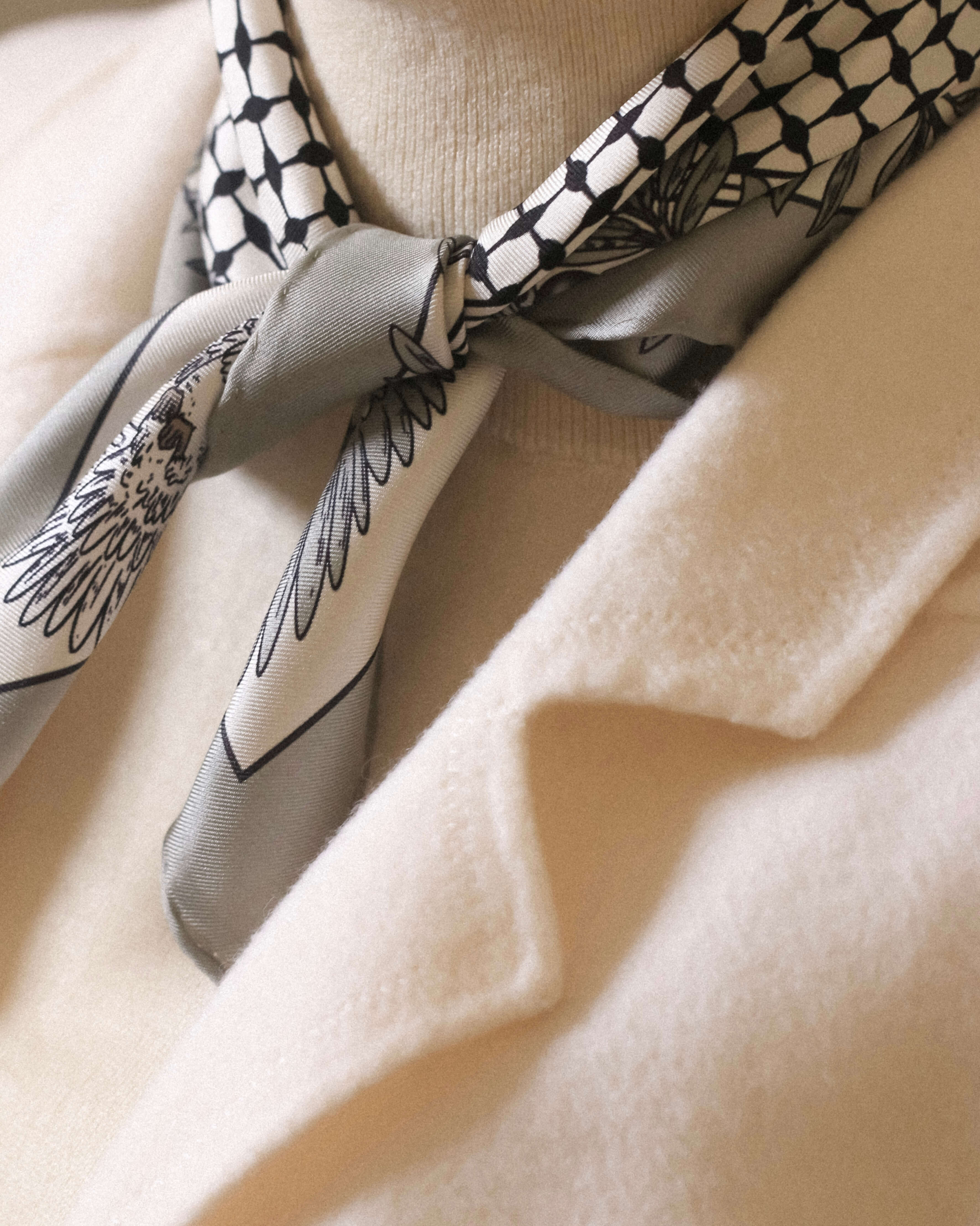 SALAM Silk Scarf | 21"x21"