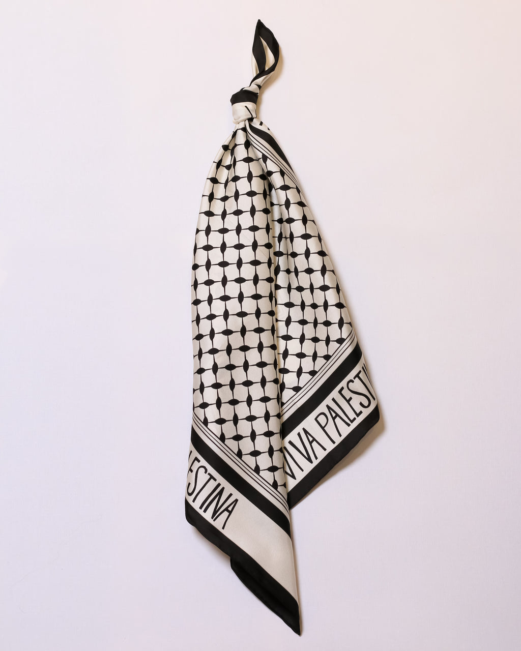 Viva Viva Palestina Silk Scarf | 21"x21"