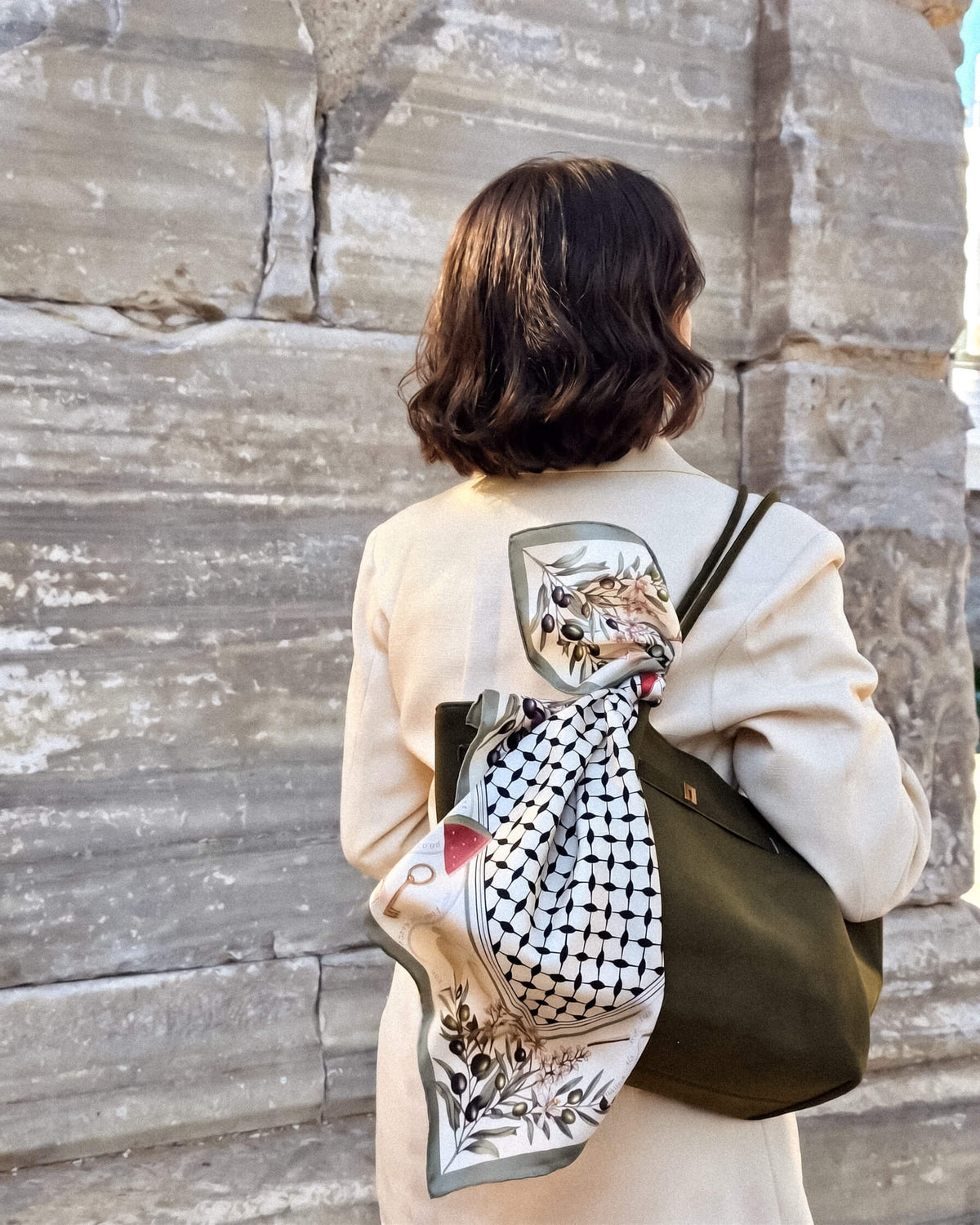 Heritage Silk Scarf | 21"x21"