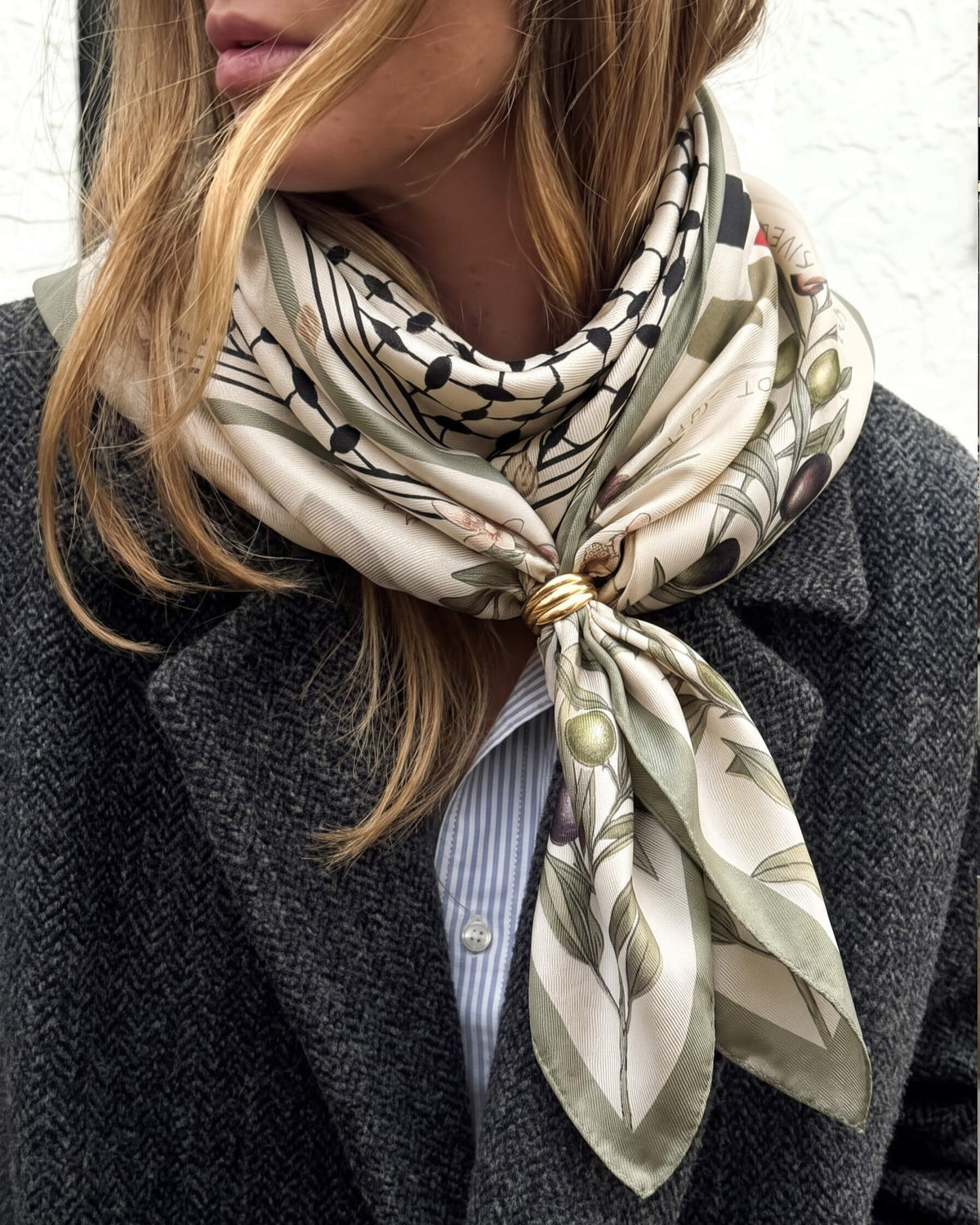 Heritage Silk Scarf | 35"x35"
