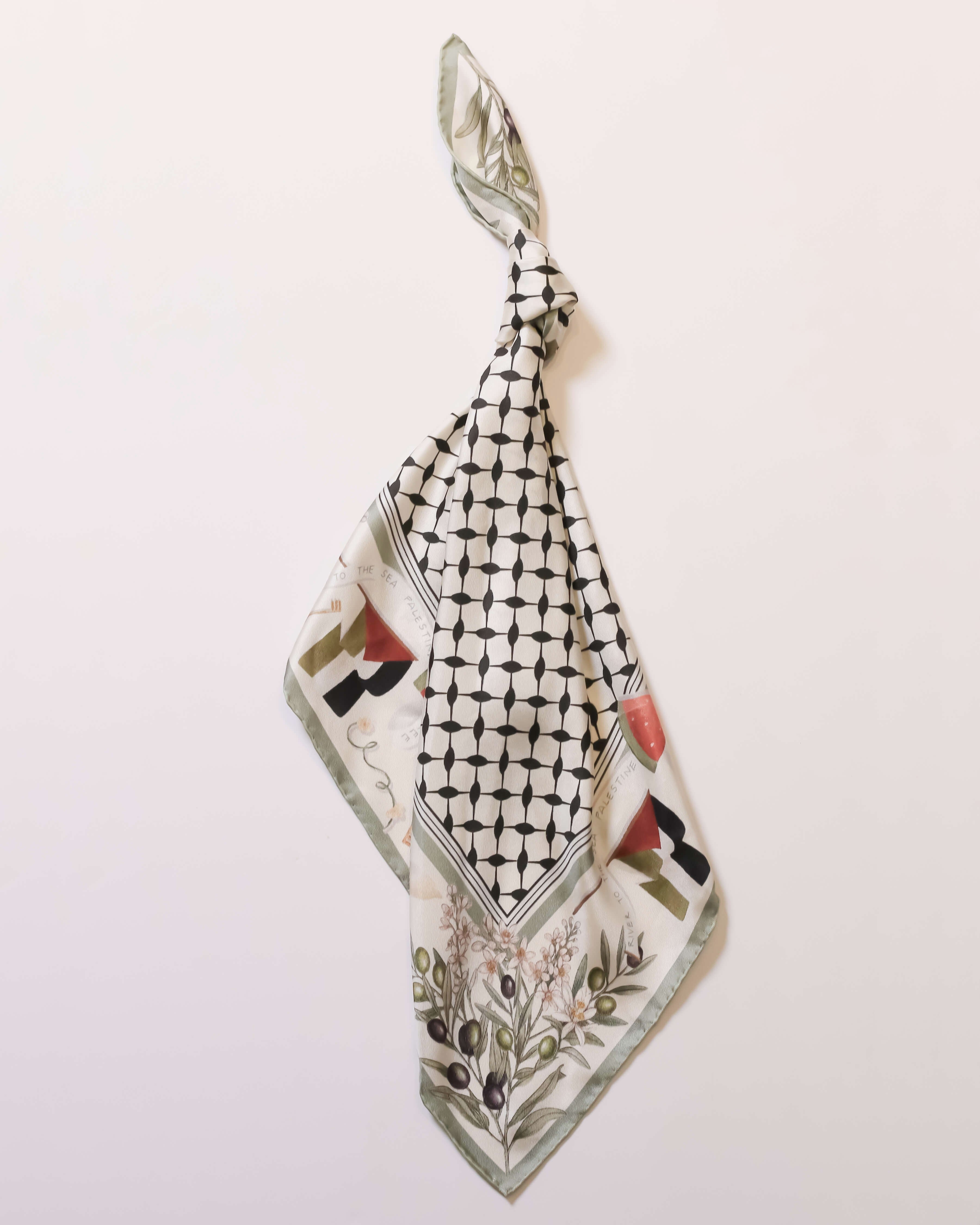 Heritage Silk Scarf | 21"x21"