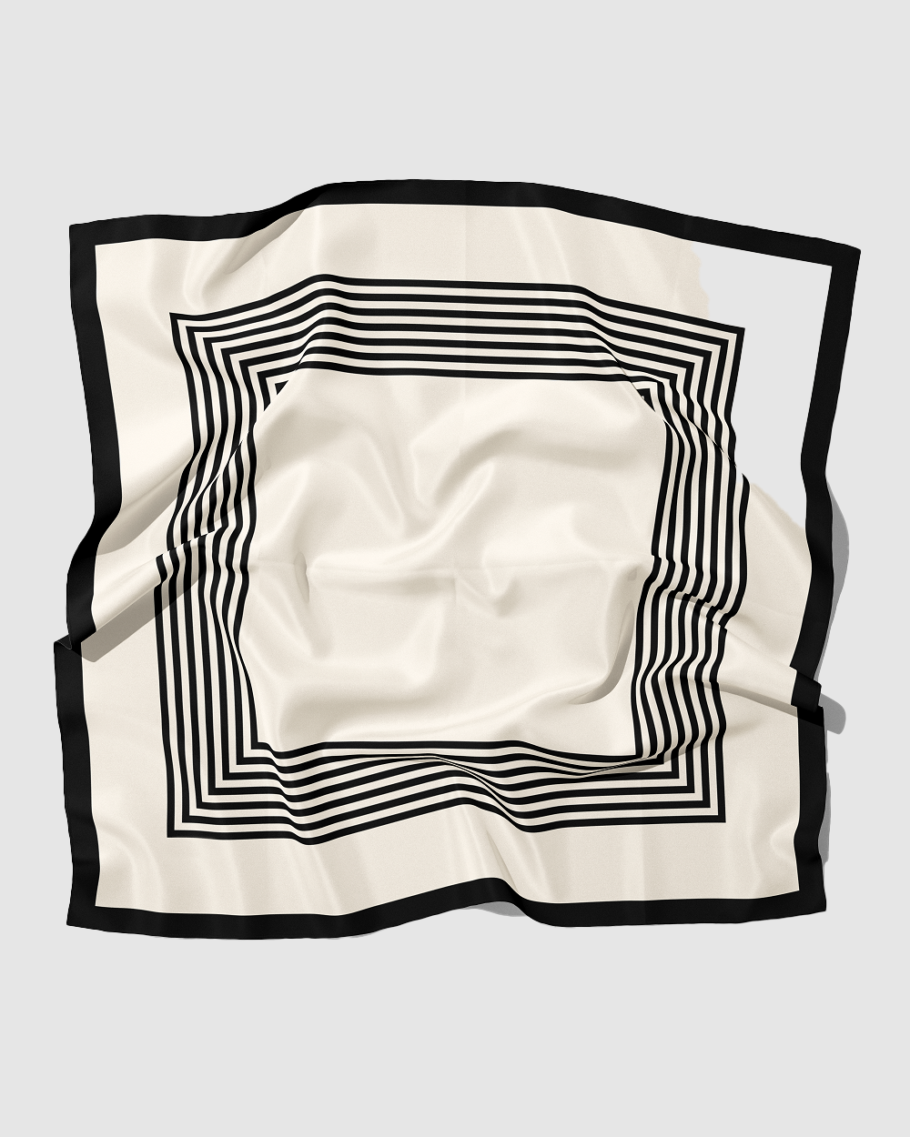 Minimal Buleila Silk Scarf | 90 CM