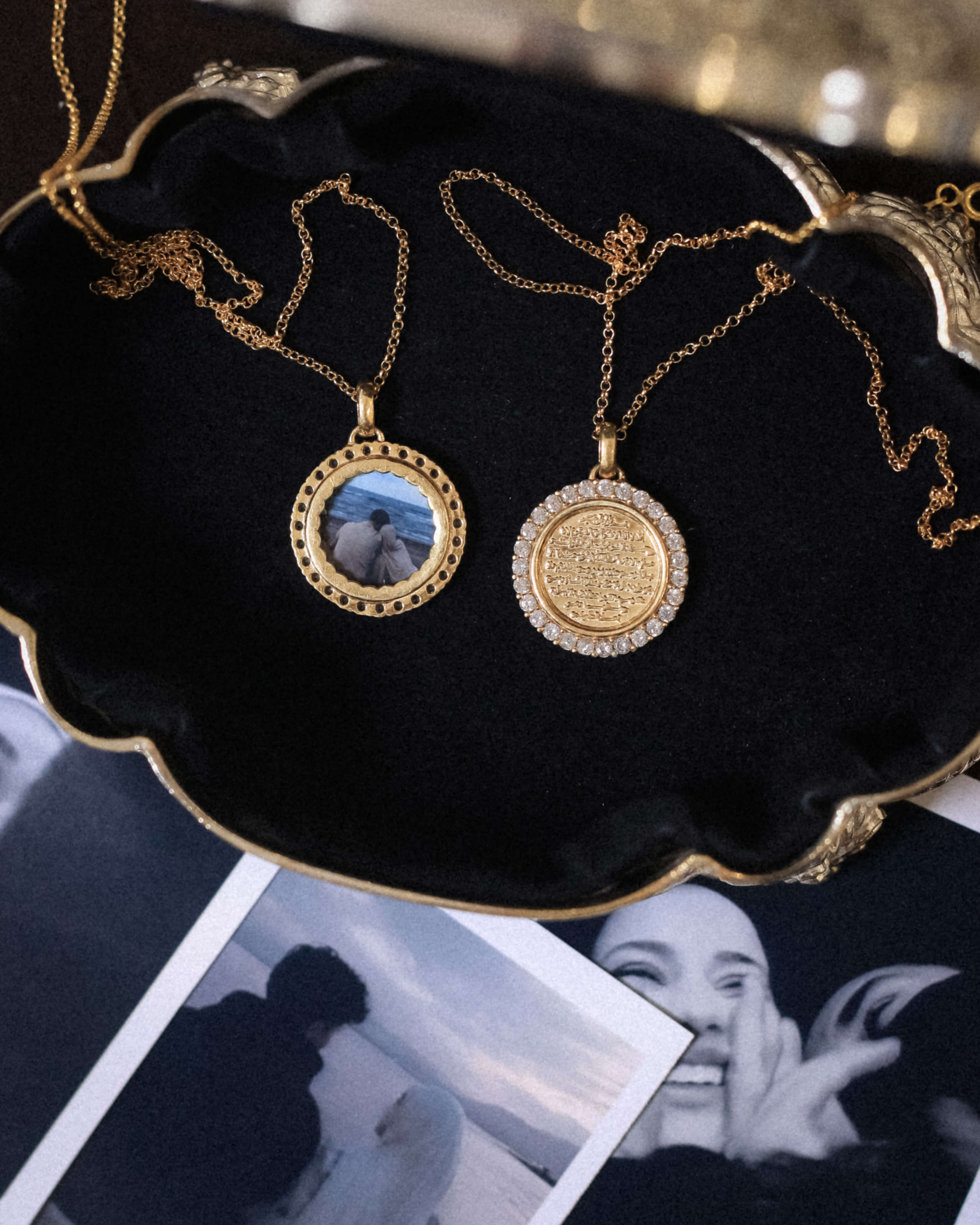 Ayatul Kursi Sterling Silver Half Locket