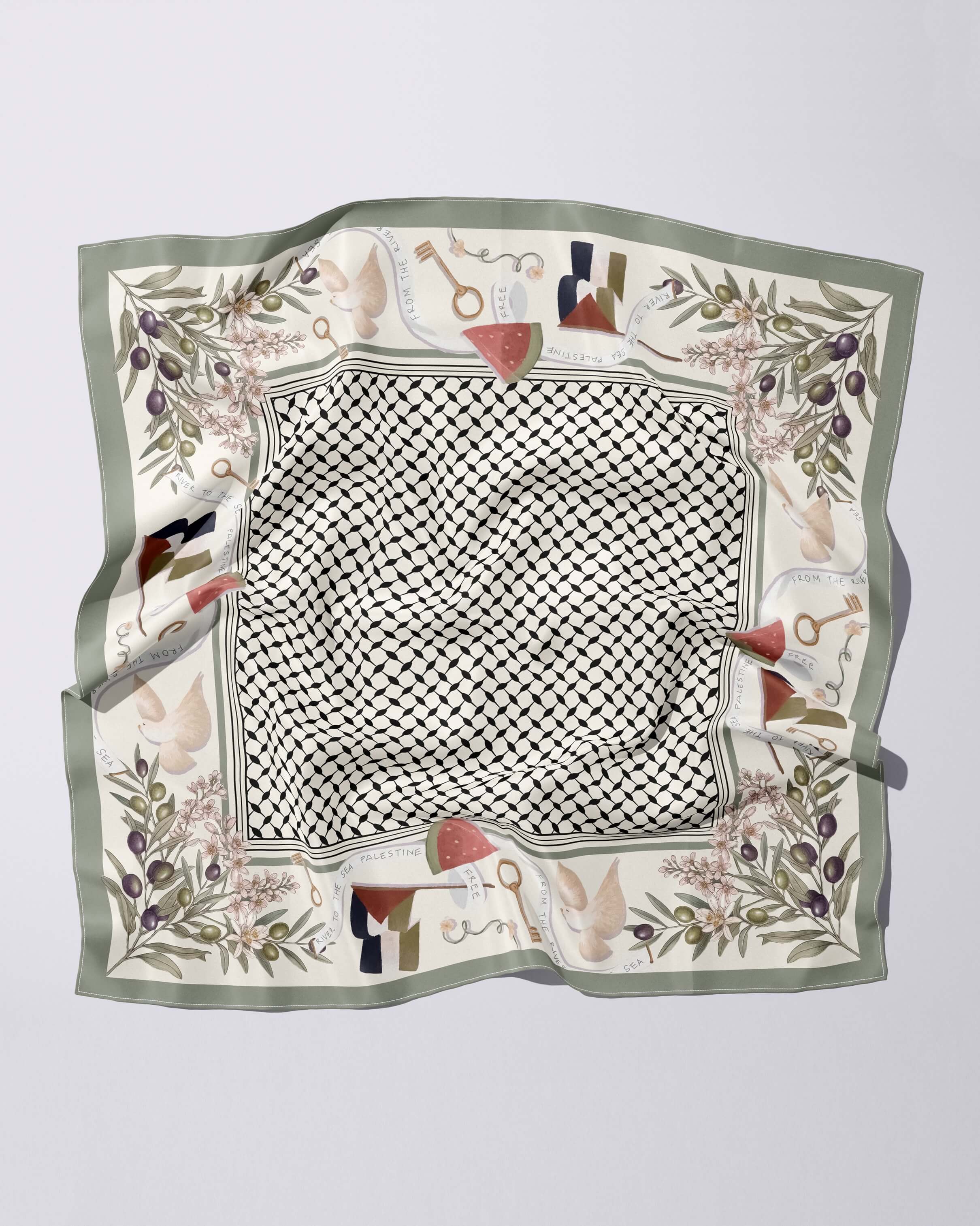 Heritage Silk Scarf | 35