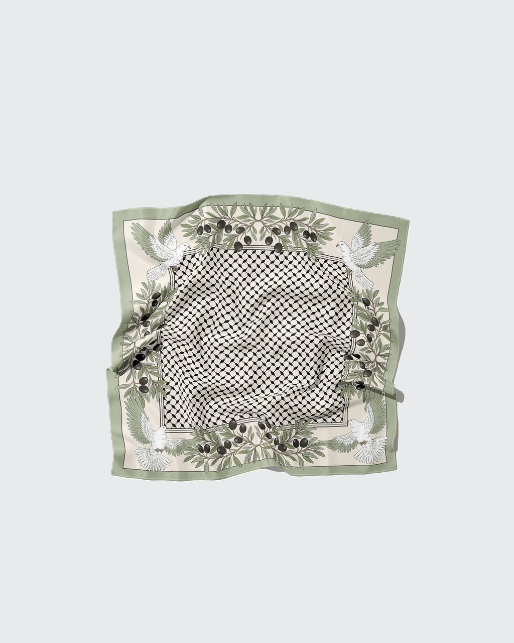 SALAM Silk Scarf | 21"x21"